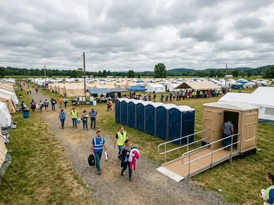 disaster-relief-camp-restrooms-010 — frequently asked questions, Dumpster & Portable Bathrooms Rental in Cridersville, OH
